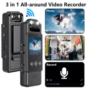 HD 1080P Video Recorder DVR WIFI Camcorder Mini Police Body Camera Night Vision