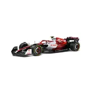 Solido 1:18 Scale Alfa Romeo C42 #24 Z.GUANYU White Canada GP 2022 Model Car