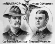 Colonel THEODORE 'TEDDY' ROOSEVELT Glossy 8x10 Photo NY Governor Campaign Print
