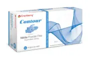Cranberry 3115 Contour Nitrile Powder Free Examination Gloves Extra Small 1000Bx