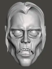Vampire Knight custom print head for 4" 6" 7" 12" action figures
