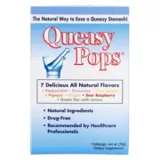 Queasy Pops Assorted Flavors 7 CT By Three Lollies