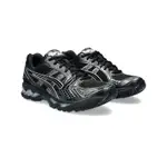 ▶ASICS GEL-KAYANO 14黑色銀色慢跑鞋休剋吸收休閒服1201A019-006