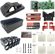 M18 18V 10-Cells 21700 Battery Replacement Case for Milwaukee 48-11-1865, Plastic Battery Housing Replacement Kit for Milwaukee 6.0 Ah, 8.0 Ah (Battery not Included)