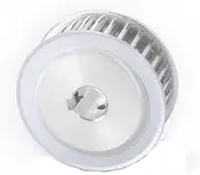1pcs S5M Type 19T Alloy Pulley 11/17/22/27 Mm Width Circular Tooth 5mm Pitch Pulley Wheel Bore 5/6/6.35/8/10/12mm STD5M Timing Belt(Keyway-8x3x1.4 mm,17 mm)
