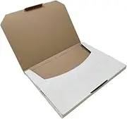 Super-Flat Die Cut Mailing Box 310 x 220 x 16mm A4 Cardboard Mailer (Pack of 100)