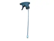 Trigger Sprayer, Solvent and Chemical Resistant, 9-7/8 inch tube