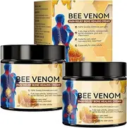 Bee Venom Cream, Joint and Bone Gel, Bee Venom Cream Australia for Hands, Knee,Back, Neck (60g (Pack of 2))