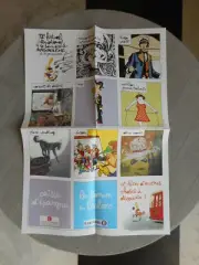 Pratt Zep Cavazzano Petite Poster Avant-Programme Angoulême 2005 Mint