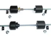 HONDA CBR600RR FRONT & REAR CRASH MUSHROOMS 2003-2020 AXLE SLIDERS BOBBINS S3N