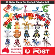 Pokie Plush Toy Charmander Lycanroc Vulpix Lucario Stuffed Peluche Doll