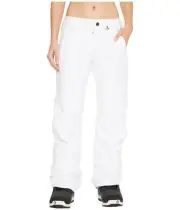 Volcom Frochickie Insulated Womens Snowboard Snow Ski Pants White Large XL