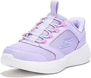 [Skechers] Girl's Go Run 400 V2 Tetra Speed Sneaker, Lavender, 13 US