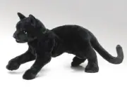 NEW PLUSH SOFT TOY Folkmanis 2987 Black Cat Full Body Hand Puppet