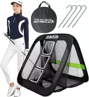 Golf Chipping Practice Net Backyard Driving Golf Accessories Men Gift, 1 Pack