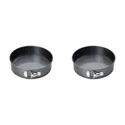2PK Wiltshire Easybake Non-Stick Springform Cake Pan Oven Safe Baking Tin 25cm