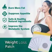 30x Slimming Patches WEIGHT LOSS DIET AID Strong Detox Fat Burn Slim 1 Month Sup