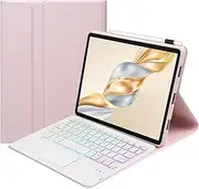 Keyboard Cover Case for Honor Pad X9a (11.5"), Wireless Bluetooth Keyboard Folio Case | Backlit Keyboard | Touch Mouse