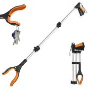 43" Extra Long Grabber Tool, Foldable Grabbers for Elderly Grab It Reaching T...