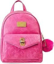 [Barbie] Women's Backpack with Inner Pockets & Zip Compartments - Gifts for Women, pink, One size