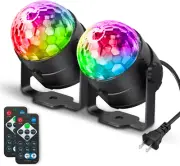 2 pc LED Effect Disco Magic Ball Light DJ Club Stage Light Party Light Christmas