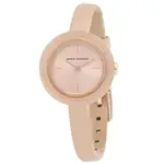 ARMANI EXCHANGE 女錶 手錶 30MM 粉膚色真皮皮帶 女錶 手錶 腕錶 AX5906 (現貨)