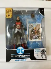 Dc Multiverse Wonder Woman Cyborg Build A Figure