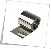 HCZION Brushed Stainless Steel Flashing 304 Stainless Steel Foil Roll for Kitchen Cabinets Backsplash Decoration Metal Gap Filler Trim Strip Industry Machinery (Color : 0.1mm/0.004in, Size : 300mm/1