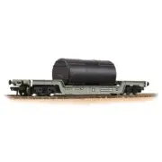 Bachmann 33-901F OO Gauge 45T Bogie Well Wagon BR Grey (Early) [WL]