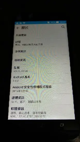 華碩 ASUS ZenFone 2 Laser ZE550KL 5.5吋 2g32g Z00LD 超值4G手機 二手機