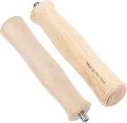 Normcore Wooden Portafilter Handle, Bottomless Natural...