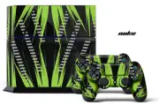 Designer Skin for PS4 Playstation 4 Console + Dualshock Controller Decals NUKE G