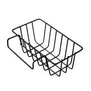 3Pcs Kitchen Accessories Basket - Bathroom Basket Organizer Rectangular Storage Box Hanging Wall Shelf