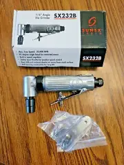 SUNEX 1/4" 90 Degree Angle Air Die Grinder Tool #SX232B
