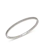 Bloomingdale's Fine Collection Diamond Bangle Bracelet in 14K White Gold, 2.0 ct. t. w.