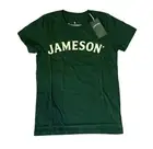 Jameson Whiskey Women’s Green Organic T-Shirt - Size Small - New With Tags