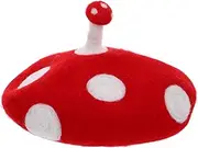 [LIFKOME] Unique Mushroom Design Beret Hat Material for Boys and Girls' Birthday and Halloween