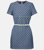 [Gucci] Gucci Denim minidress AU 12 blue