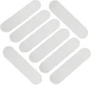 SOESFOUFU 50pcs Nail Display Board Nail Tip Holder for Nail Art Salon Nail Color Practice Transparent Nail Art Display Nail Art Tips Showcase Transparent Display Stand Nail Color Display