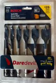 BOSCH Daredevil Spade Bits - 6 Pc Set DSB5006