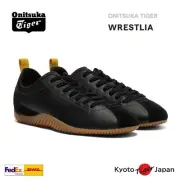 ONITSUKA TIGER WRESTLIA ( BLACK ) UNISEX 1183C323.001 Casual Authentic New Model