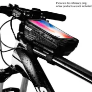 Bicycle Bag Phone Holder Bike Case Frame Waterproof MTB Front Mount Pannier