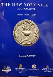 2020 - Ancient Jewish Jew Greek Roman Gold Silver Coins Auction Catalog Book