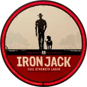 LARGE Iron Jack Larger Beer Bar Garage Wall Light Sign RED Neon