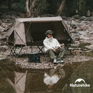 【Naturehike】A-Type屋脊離地自動帳篷 雙人帳篷+折疊床 ZP001(台灣總代理公司貨)