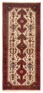 Vintage Hand-knotted Runner Rug 2'8" x 6'4" Traditional Wool Carpet