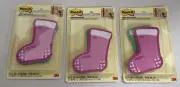 *3* Packs Post-It Gift Tag Notes Red/Green 180 Total 60 each *NEW* 2.4" x 3.1"