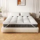 Extra Thick Mattress Topper King for Back Pain & Cloud-Like Sleep, Soft & Plu...