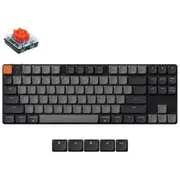 Keychron K1X-A1 K1 80% QMK White Backlight Low Profile 2.0 Red Switch Wireless Mechanical Keyboard [K1X-A1]