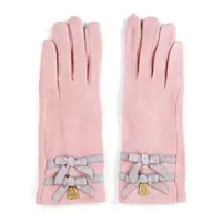 在飛比找Yahoo奇摩購物中心優惠-小禮堂 美樂蒂 成人造型棉質手套 (粉 冬日特輯) 4550